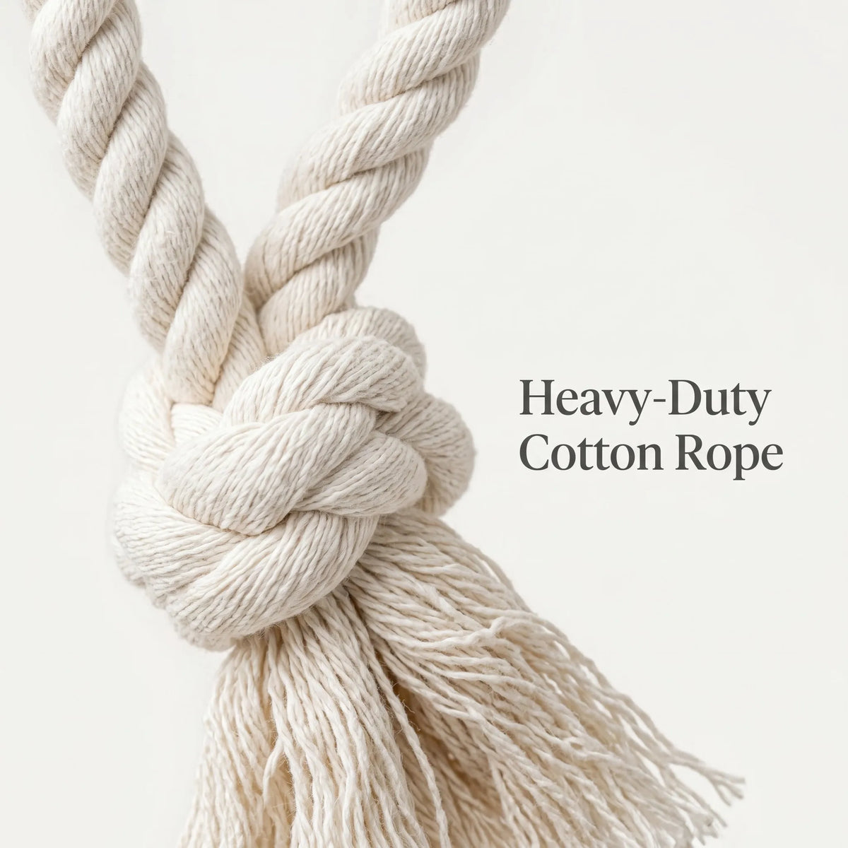 Feature: Heavy-Duty Cotton Rope