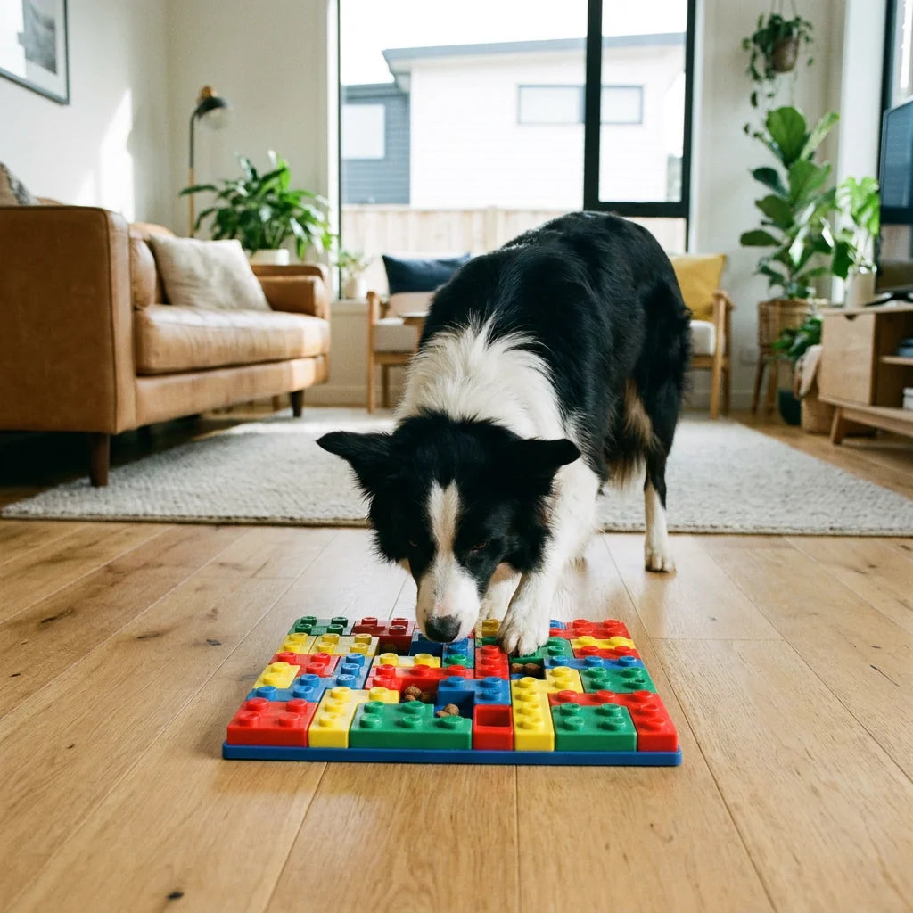 Dog Brick Interactive Puzzle Toy - Mental Enrichment for Smart Dogs