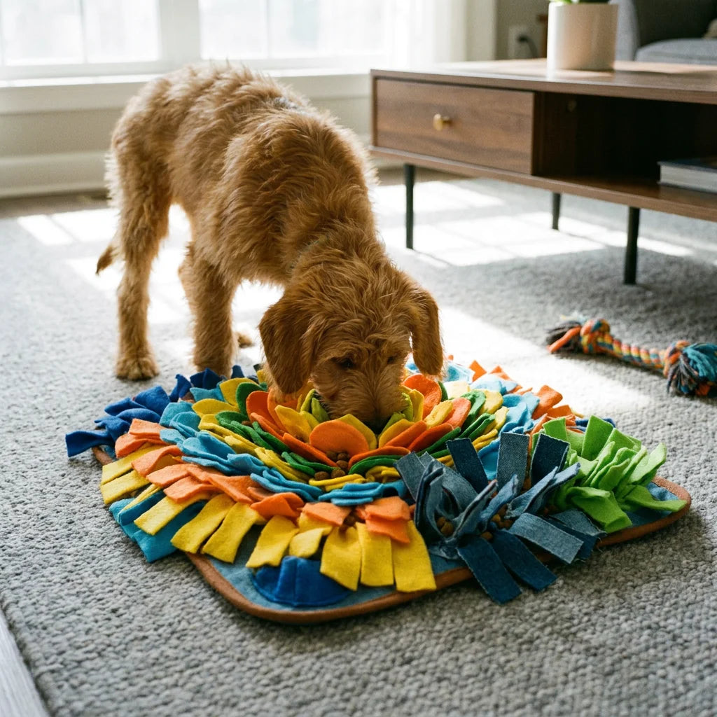 Interactive Snuffle Mat for Dogs - Mental Stimulation & Foraging